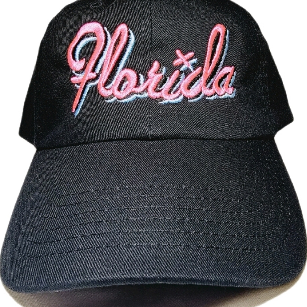 Florida Adjustable Curved Bill Hat Cap Light …